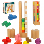 Mediniai edukaciniai Montessori kaladėlės