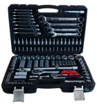 Galvučių ir raktų komplektas 121 daliu BOXER BX-013M