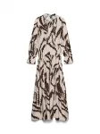 VERO MODA - Ilga moteri&scaron;ka suknelė, VMJOSS MAYA LS ANKLE DRESS WVN