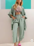 TREND ALACATI STYLE - Moteri&scaron;kas kimono ir kelnės