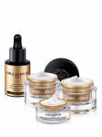 COLLAGEN I8 - Dieninis paakių kremas brandžiai odai (15 ml), stangrinamasis veido serumas su kolagenu ir deimantų pudra (30 ml) ir kt.