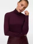 VERO MODA - Moteri&scaron;ki mar&scaron;kinėliai trumpomis rankovėmis, VMALBERTE LS ROLLNECK TOP JRS NOOS