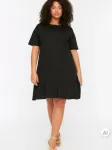 TRENDYOL PLUS SIZE - Moteri&scaron;ka kasdienė suknelė