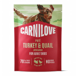 Carnilove Quail pa&scaron;tetas &scaron;unims 300 g