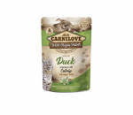 Carnilove Duck Catnip konservai katėms - Dėžė - 24 x 85g