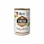 Brit Fresh Turkey & Peas konservai &scaron;unims - Dėžutė - 6vnt x 400g