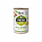 Brit Fresh Duck & Millet konservai &scaron;unims - Dėžutė - 6vnt x 400g