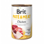 Brit Care Pate & Meat Chicken pa&scaron;tetas &scaron;unims - Dėžutė - 6vnt x 400g
