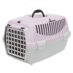 Trixie Capri transportavimo boksas-dėžė augintiniams, XS dydžio, &scaron;viesiai pilkas su violetiniu