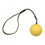 Trixie žaislas &scaron;unims kamuolys ant guminės juostos, įv. spalvų