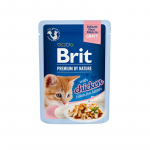 Brit Premium Delicate Chicken Kitten konservai kačiukams padaže - 85g