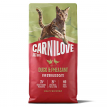 Carnilove Active Adult Duck & Pheasant Sterilised sausas maistas katėms - 400g