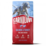 Carnilove Active Adult Salmon & Turkey Large Breed sausas maistas &scaron;unims - 12kg