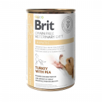 Brit Veterinary Diets Hepatic konservai &scaron;unims - Dėžė - 6 x 400g