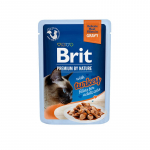 Brit Premium Delicate Turkey konservai katėms padaže - Dėžė - 24 x 85g