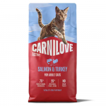 Carnilove Active Adult Salmon & Turkey sausas maistas katėms - 2kg