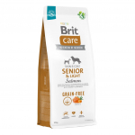 Brit Care Senior & Light Salmon sausas maistas &scaron;unims - 3kg