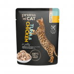 PrimaCat Tuna & Chicken Jelly konservai katėms drebučiuose - Dėžė - 24 x 50g