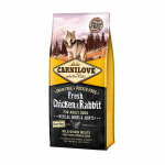 Carnilove Fresh Chicken & Rabbit Muscles sausas maistas &scaron;unims - 12kg