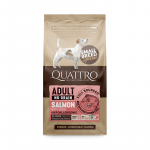 Quattro Adult Small Breed Salmon sausas maistas &scaron;unims - 7kg