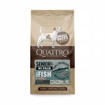 Quattro Senior Small Breed Fish sausas maistas &scaron;unims - 7kg