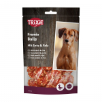 Trixie Premio rutuliukai su antiena ir ryžiais, skanėstas &scaron;unims, 80 g