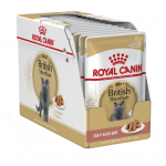Royal Canin British Shorthair konservai katėms padaže - Dėžutė - 12vnt