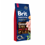 Brit Premium by Nature Adult L sausas maistas &scaron;unims - 15kg