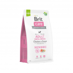 Brit Care Sustainable Adult Small Breed Chicken & Insect sausas maistas &scaron;unims - 7kg