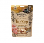 Carnilove Turkey &scaron;altyje i&scaron;džiovinti skanėstai &scaron;unims 60 g