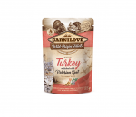 Carnilove Turkey Valerian Root konservai katėms - 85g