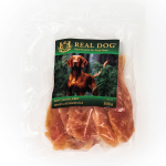 Real Dog skanėstai &scaron;unims, mink&scaron;ta vi&scaron;tienos filė mėsa, 500 g