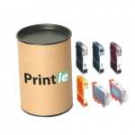 Canon CLI-8 kasečių rinkinys c/m/y/bk (Printle) CLI8 (su mikroschema)