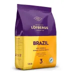 L&ouml;fbergs Brazil kavos pupelės, 1kg