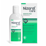 Nizoral&reg; Care KERATO PSO &scaron;ampūnas galvos odai, turinčiai polinkį į psoriazę, 200 ml