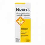NIZORAL 20 mg/g &scaron;ampūnas 60 ml
