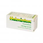 Helmintox 125 mg/2,5 ml geriamoji suspensija 15 ml ir matavimo &scaron;auk&scaron;tas
