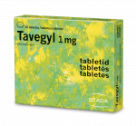 Tavegyl 1 mg tabletės N20