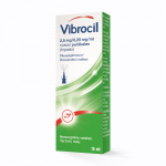 Vibrocil 2,5 mg/0,25 mg/ml nosies pur&scaron;kalas (tirpalas) 15 ml