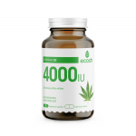 ECOSH vitaminas D3 4000IU, su kanapių sėklų miltais, N90