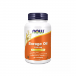 NOW BORAGE OIL Agurklių aliejus 1000 MG mink&scaron;tosios kapsulės N60