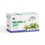 &Scaron;VENČIONIŲ VAISTAŽOLĖS miegui NEURO-3, žolelių arbata, 1,5 g x 20 vnt.