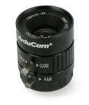 CS Mount objektyvas 16 mm - rankinis fokusavimas - Raspberry Pi fotoaparatui - Arducam LN050