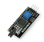 I2C valdiklis HD44780 LCD ekranui