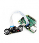 Naktinio matymo kamera HD F OV5647 5Mpx - IR su fokusavimo reguliavimu Raspberry Pi + IR modulis - Waveshare 10299