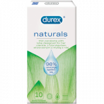 Durex Naturals 10 vnt. dėžutė