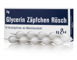 Glicerino žvakutės R&ouml;sch 2g N10