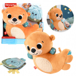 Fisher-Price veiklos žaislas - pagalvėlė &bdquo;Ūdrytė&ldquo;, HXG96