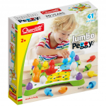 Mozaika vaikams su dideliais ki&scaron;tukais &bdquo;Jumbo Peggy&rdquo;, Quercetti