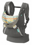 Ne&scaron;ioklė kūdikiui su užsegamu kapi&scaron;onu-kepuryte &bdquo;Cuddle Up&rdquo; iki 18 kg, Infantino